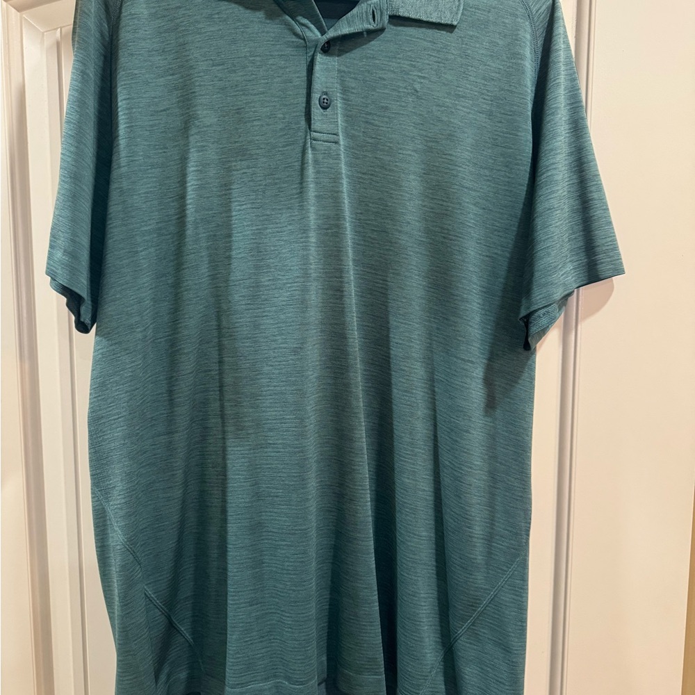lululemon athletica Teal Polo Shirt